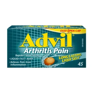ADVIL ARTHRITIS PAIN CAPS 45
