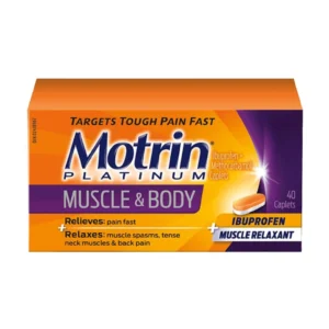MOTRIN PLATINUM MUSCLE&BODY PAIN TB 40