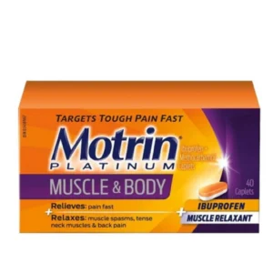 MOTRIN PLATINUM MUSCLE&BODY TB 18