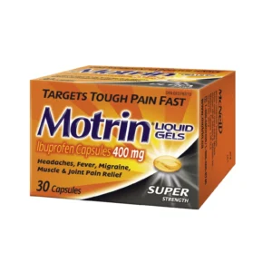 MOTRIN SUPER STRENGTH 400MG LIQUI-GEL 30