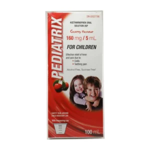 PEDIATRIX LIQ CHERRY 160MG/5ML 100ML