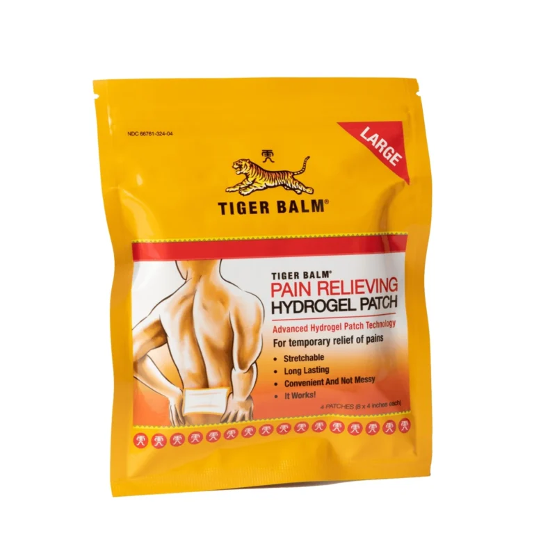 TIGER BALM ADHESIVE PATCHES 4PK